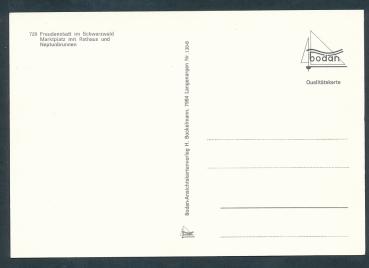 Preview: Neptunbrunnen mit Rathaus in Freudenstadt